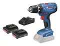 Produktbild: Bosch Professional Akku-Bohrschrauber GSR 18V-21 mit 2x Akku 2 Ah - in L-BOXX 136 - 06019H1008