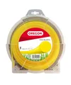 Produktbild: Oregon Runder Mähfaden 3 mm, Gelb, Für hohes Gras, Unkraut, Rasen und dichte Vegetation, Strapazierfähiger Profi-Nylonfaden, Für die meisten Rasentrimmer, 3 mm x 169 m (69-371-Y)