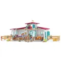 Produktbild: Schleich Horse Club Spielset Reiterhof 56 teilig Spielfigur Pferd Pferdebox