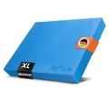 Produktbild: DH FitLife Premium Balance Pad – Balancekissen ideal für Gleichgewicht- & Stabilitätstraining | Balancetraining | Yoga, Pilates & Core-Training | Physiotherapie & Fitness-Kissen (Blau, XL)