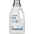 Produktbild: Heitmann Wäsche Weiß flüssig: Weißkraftverstärker für vergrauter Wäsche, Flüssigwaschmittel, Wäscheweiß, 500ml Flasche