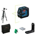 Produktbild: Bosch Linienlaser GLL 20-22 G + Universalhalterung LB10 + Baustativ BT150+Tasche
