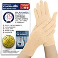 Produktbild: Von Ärzten Entworfen, Arthrose Handschuhe mit Kupfer, Kompressionhandschuhe für Frauen und Männer, Vollfingerhandschuh für Arthritis, Schmerzlinderung und Wärme, Beige, S
