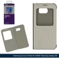 Produktbild: Original Samsung Galaxy S6 Flip Case S View Cover Klapphülle Schutz Hülle Gold
