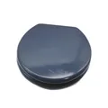 Produktbild: Wenko WC Sitz Badezimmeraccessoires Prima Dunkelblau Matt hochwertiger Toiletten
