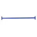 Produktbild: ESTEXO Reckstange Turnstange Klimmzugstange Kletterstange Turnreck Metallreck Gymnastik Gymnastikstange RAL5002 (Blau) 125 cm