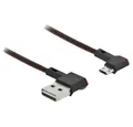 Produktbild: Delock Delock USB-Kabel USB 2.0 USB-A Stecker, USB-Micro-B Stecker 0.20 m Sc USB-Kabel, (20.00 cm)