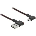 Produktbild: Delock USB-Kabel  USB 2.0 USB-A Stecker, USB-Micro-B Stecker 0.20 m Schwarz  ...