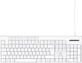 Produktbild: Hama CK-200 USB Tastatur Deutsch, QWERTZ Weiß Multimediatasten
