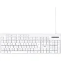 Produktbild: Hama CK-200 USB Tastatur Deutsch, QWERTZ Weiß Multimediatasten