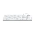 Produktbild: Hama PC Tastatur CK-200 kabelgebunden USB Keyboard DE QWERTZ 8 Media-Tasten Weiß