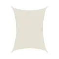 Produktbild: Sonnensegel luftdurchlässig 3 x 4 m - Farbe Creme - rechteckig - Material HDPE