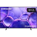 Produktbild: Samsung Crystal UHD U8079F 4K 55 Zoll (138 cm) LED Fernseher, Crystal Prozessor 4K, MetalStream Design, SmartThings, AI Upscaling, Gaming Hub, Knox... - Schwarz