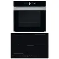 Produktbild: Bauknecht BAKO5PF17BLACK Set Backofen BIK5DP8FS2ES + Induktionskochfeld BS2677CAL