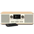 Produktbild: Pure Classic C-D6 Musiksystem (CD-Player, DAB+/FM, Bluetooth, AUX) White/Oak