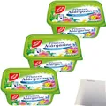 Produktbild: Gut&Günstig Pflanzenmargarine mit Vitamin E und D vegan 3er Pack (3x500g Packung) + usy Block
