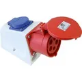 Produktbild: CEE-Wandsteckdose-Combo 5-polig 32 A 400 V IP44