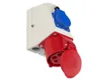 Produktbild: PCE CEE-Wandsteckdose Steckdose, 5-polig, 32 A, 230/400 V, IP44 9225-6