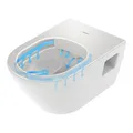 Produktbild: Duravit Wand-WC, Tiefspüler D-Neo 37x54cm, 4,5 l, Rimless, weiß