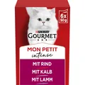 Produktbild: PURINA Mon Petit Katzenfutter nass Sorten-Mix 8er Pack 8 x 6 Beutel à 50g