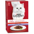 Produktbild: PURINA GOURMET MON PETIT KATZENFUTTER NASSFUTTER RIND KALB LAMM 48 BEUTEL