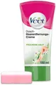 Produktbild: Veet Dusch-Haarentfernungscreme trockene Haut Peeling Damen Frauen Tube 150 ml