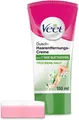 Produktbild: Veet Dusch-Haarentfernungscreme trockene Haut Peeling Damen Frauen Tube 150 ml