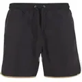 Produktbild: URBAN CLASSICS Badeshorts Urban Classics Retro Look Swim Shorts schwarz L