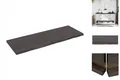 Produktbild: Waschtischplatte Dunkelgrau 140x50x4 Cm Massivholz Behandelt