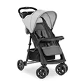 Produktbild: hauck Shopper Neo II, Grey - Kinderbuggy mit Liegeposition ab Geburt bis 22 kg, 2x Tablett mit Getränkehalter, Einhändig Klein Zusammenklappbar, Tasche im Verdeck, XL Korb