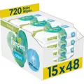 Produktbild: Pampers Harmonie Aqua feuchte Feuchttücher für Kinder 15x48 St.