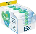 Produktbild: Pampers Harmonie Aqua Baby Feuchttücher Box Hautschutz Sensitive 720 Tücher
