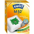 Produktbild: Swirl Staubsaugerbeutel Swirl M52 M 52, passend für Miele Staubsauger, inkl. 1 Filter - zuschneidbar, 4 St., Optimale Passform, EcoPor Qualität für lange Nutzungsdauer weiß