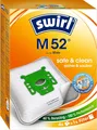Produktbild: Swirl M52 EcoPor Staubsaugerbeutel 4 Beutel 99,9 Prozent Filter Feinstaub