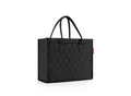Produktbild: Reisenthel Einkaufstasche Daily shopper rhombus black, Schwarz, Textil, 14 L, 42x35x17 cm, Freizeit, Koffer & Taschen, Einkaufstaschen