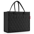 Produktbild: reisenthel® Einkaufstasche daily shopper rhombus Kunststoff schwarz DN 7059
