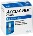 Produktbild: Roche Diagnostics Deutschland GmbH ACCU-CHEK Guide Teststreifen 1X10 St 11664890