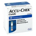 Produktbild: ACCU-CHEK® Guide Teststreifen · 1X10 St · PZN 11664890