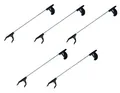 Produktbild: Provance 5 Stück Greifzange für Senioren Müllzange Kinder Müllgreifer Zange Greifer Greifzange Müll Gripzange Müllsammelzange Greifhilfe Gripper Alu 76 cm