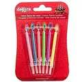 Produktbild: Dekora - Originelle Geburstagskerze-Deko Kerzen | Kerzen Set für Kerzen Deko von Assortierte Farben - Kerze mit farbigen Flammen