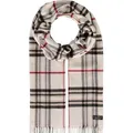 Produktbild: FRAAS Cashmink Schal 35 x 200 cm - Weicher als Kaschmir - Schal kariert für Damen und Herren - Perfekt für Herbst und Winter Naturweiß