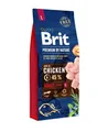 Produktbild: Brit Premium Adult Large Wide 45% Huhn Hundefutter 15kg