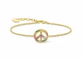 Produktbild: THOMAS SABO Silberarmband Peace-Zeichen A2071-996-7-L19V
