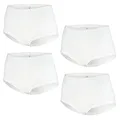 Produktbild: Schiesser Starlet Taillenslip, Damen-Slip, (2er Pack), Weiß (Weiß (100-weiss)), 38