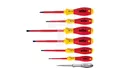 Produktbild: Satz SoftFinish Elektro-Flachschraubendreher, PH 00834 /7-tlg./ 