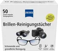 Produktbild: ZEISS Brillen-Reinigungstücher mit Alkohol 50 Stück NEUE REZEPTUR