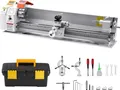 Produktbild: VEVOR Metalldrehmaschine 220x1000 mm Drehmaschine Automatischer Vorschub 2500 U/min Geschwindigkeit 1250 W Bürstenloser Motor zur Bearbeitung von Präzisionsteilen