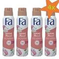 Produktbild: 4x150ml FA Divine Moments Deodorant Deo Spray Kamelienblüte aluminiumfrei 48H