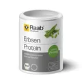 Produktbild: Raab Vitalfood® Erbsen Protein Pulver Bio (100 g) - 80% pflanzliches Protein, vegane Proteinquelle, reich an Eisen, enthält natürlicherweise Phosphor und alle 8 essentiellen Aminosäuren