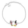 Produktbild: Disney Jewelry Kinder-Armband Mickey & Minnie – 925er Silber © DISNEY